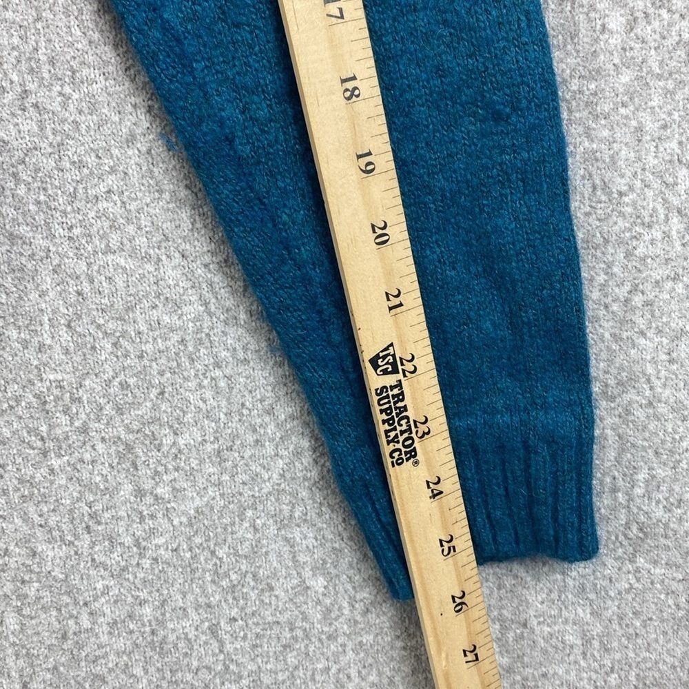 American Eagle wool blend fair isle sweater M Apres ski Nordic preppy classic - Picture 4 of 8